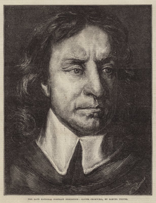 Pozdní národní portrétní výstava, Oliver Cromwell od Samuel Cooper