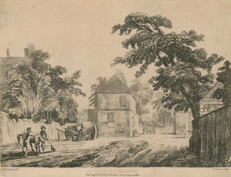 V Little Chelsea od Samuel Hieronymous Grimm