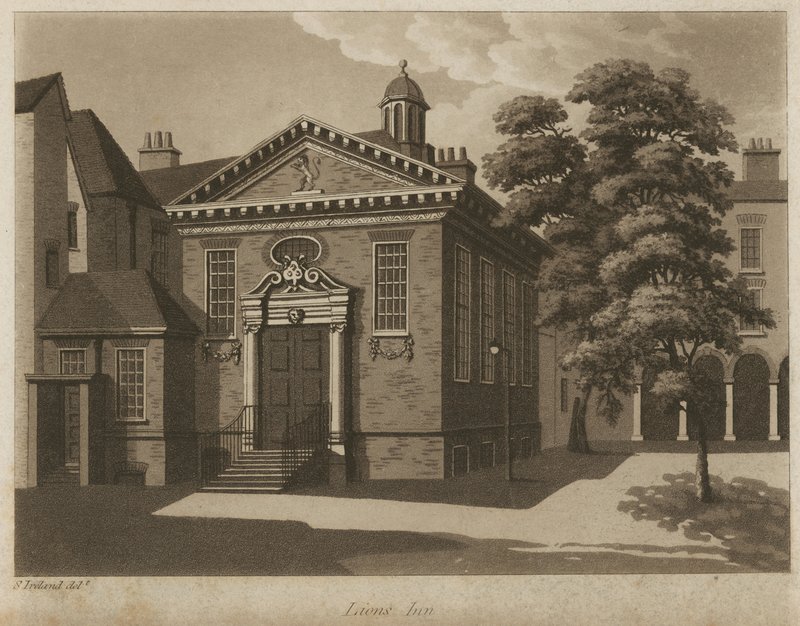 Lions Inn, Londýn od Samuel Ireland