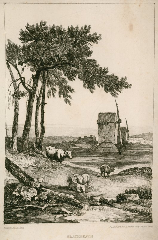Blackheath, Londýn od Samuel Prout