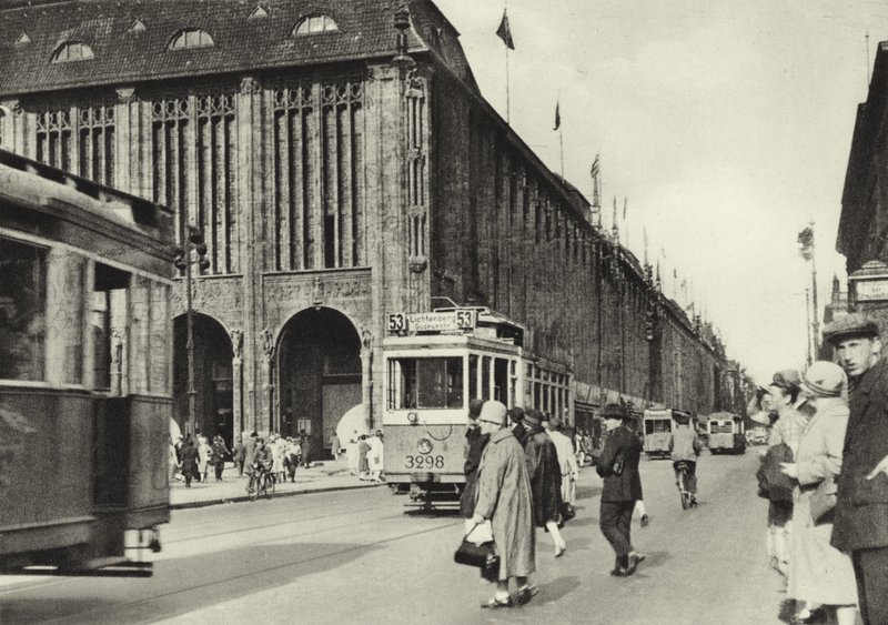 Berlín: obchodní dům Wertheim; Wertheim