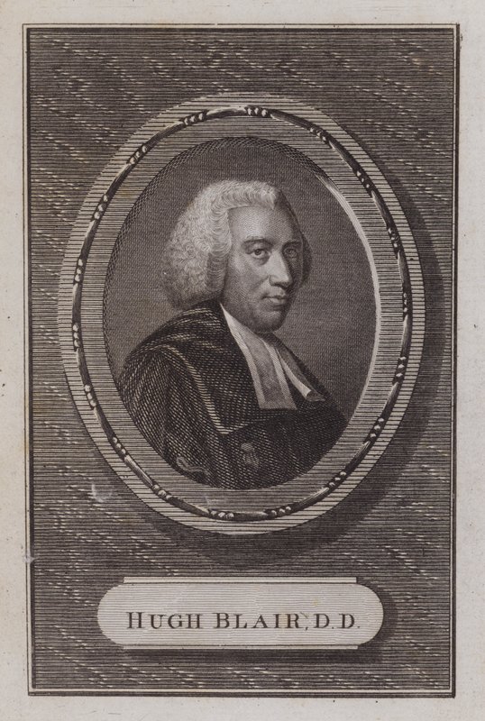Hugh Blair, skotský duchovní (rytina) od Scottish School