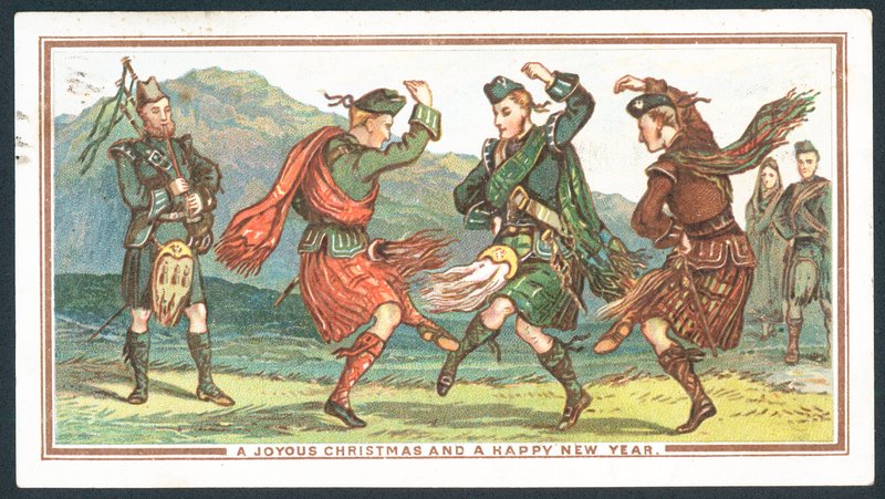Skotské vánoční přání od Scottish School
