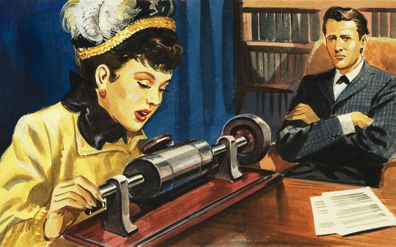 Příběh komunikace: Od fonografu k magnetofonu od Selby Donnison
