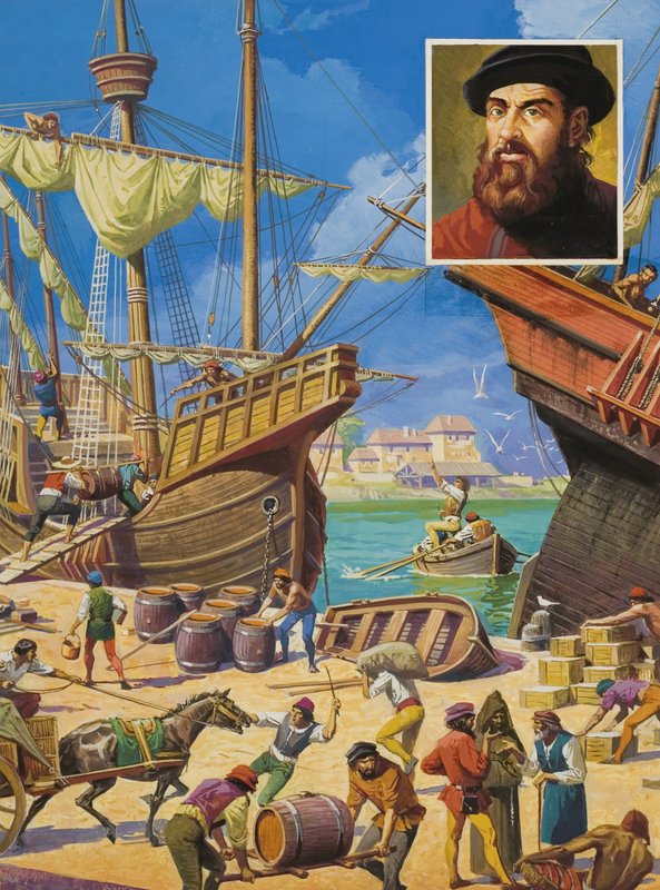 Ferdinand Magellan od Severino Baraldi