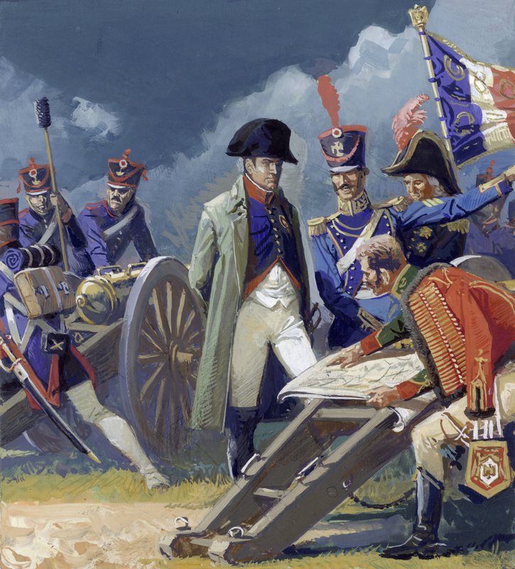 Napoleon se věnoval vojenskému plánování od Severino Baraldi