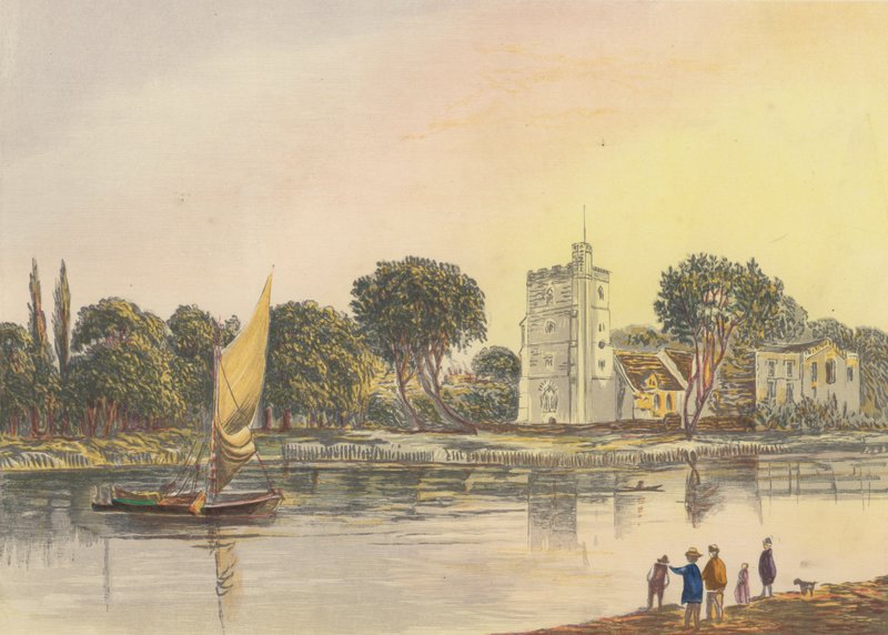 Všech svatých, Fulham, Middlesex od Sidney Corner
