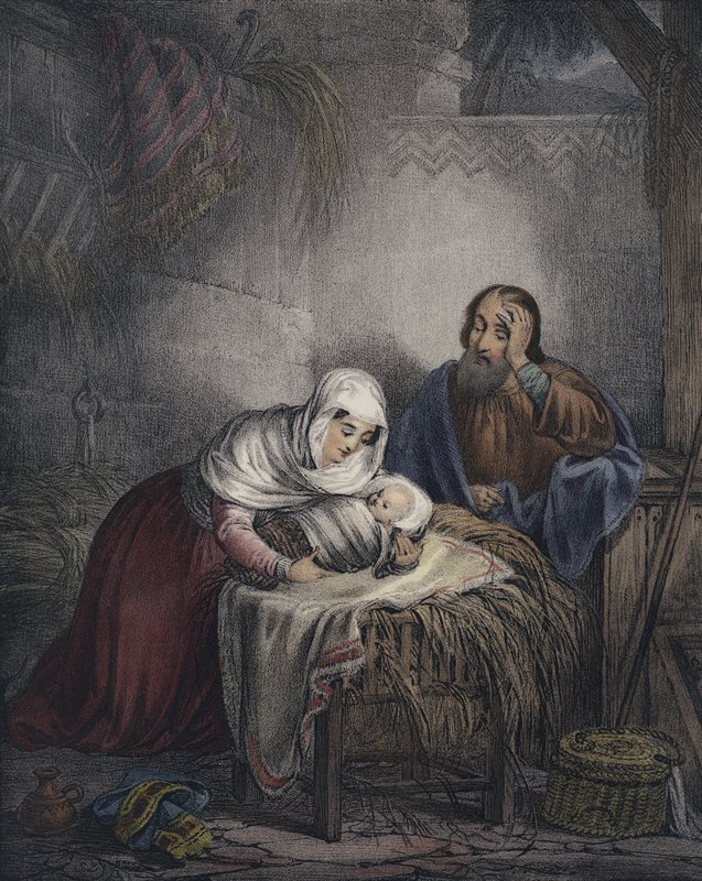 Narození Krista od Siegfried Detler Bendixen