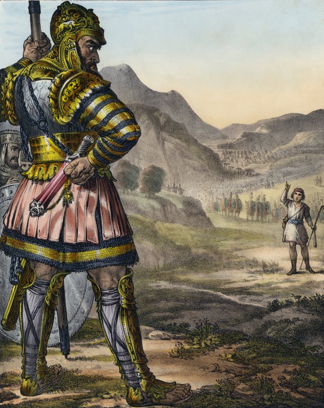 David a Goliáš od Siegfried Detler Bendixen