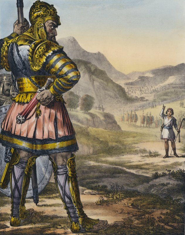 David a Goliáš od Siegfried Detler Bendixen