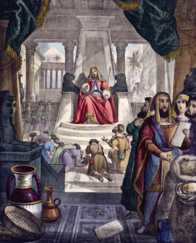 Josef přijímající poklonu svých bratří od Siegfried Detler Bendixen