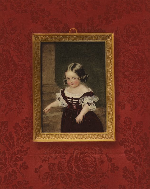 Portrét královny Viktorie jako dítěte od Sir William Charles Ross