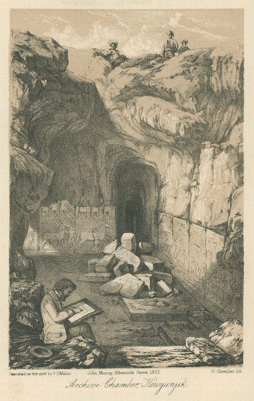 Komora archivu, Kouyunjik od Solomon Caesar Malan