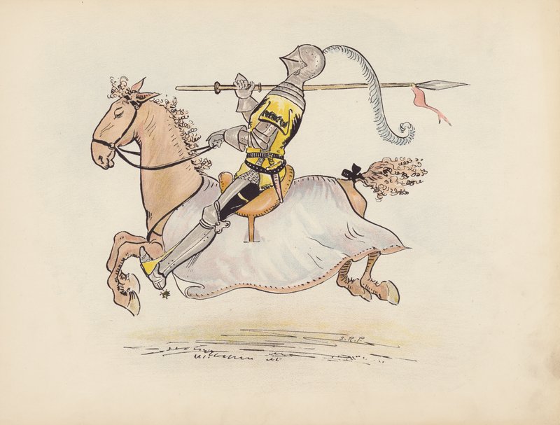 Ilustrace k Malým dvojčatům od S. Rosamond Praeger (barevná litografie) od Sophia Rosamond Praeger