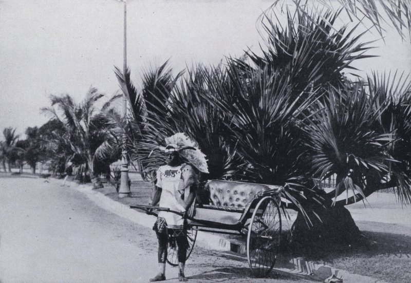 Bay Esplanade, Durban, ukazuje rikša (a / nebo fotografie) od South African Photographer