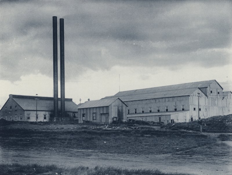 Baterie Crown Reef Gold Mining Company, exteriér (černobílá fotografie) od South African Photographer