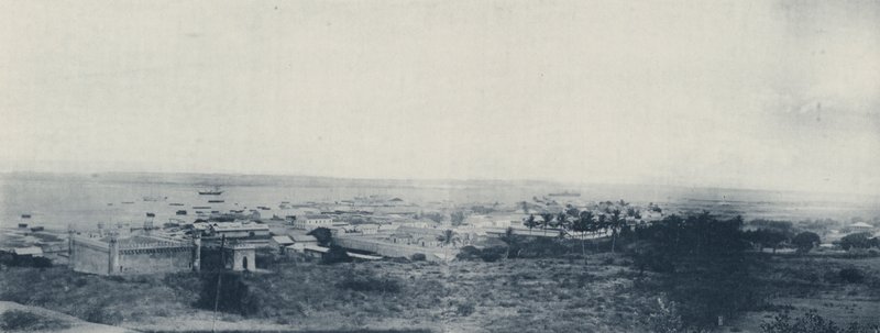 Panorama zálivu Delagoa (černobílá fotografie) od South African Photographer