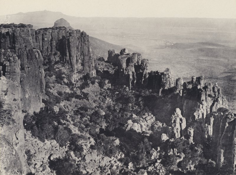 The Valley of Desolation (černobílá fotografie) od South African Photographer