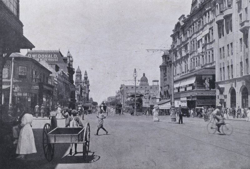 West Street, Durban (černobílá fotografie) od South African Photographer