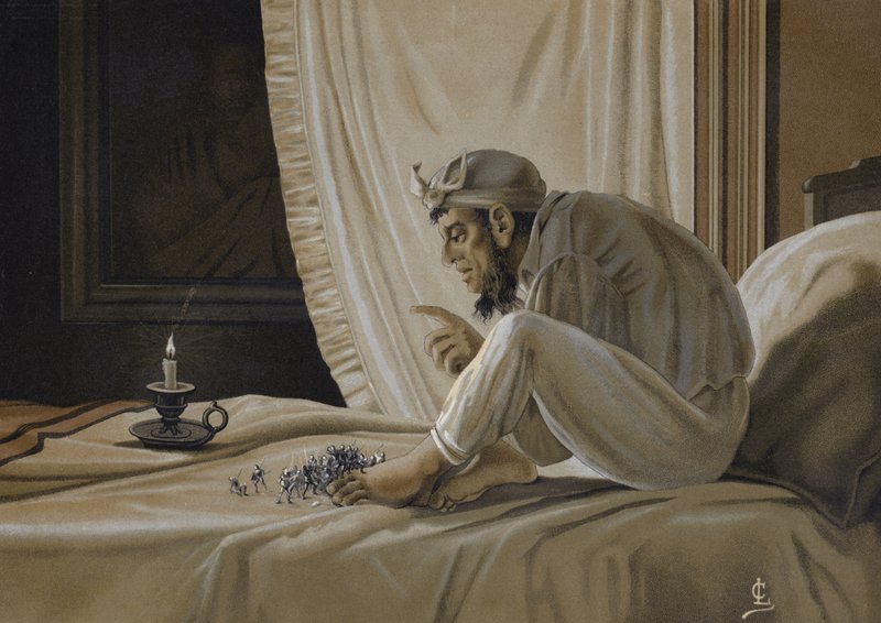 Halucinace anglického dramatika Bena Jonsona od Spanish School
