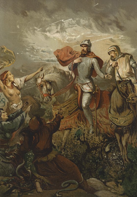 Macbeth se zastavil u čarodějnic od Spanish School