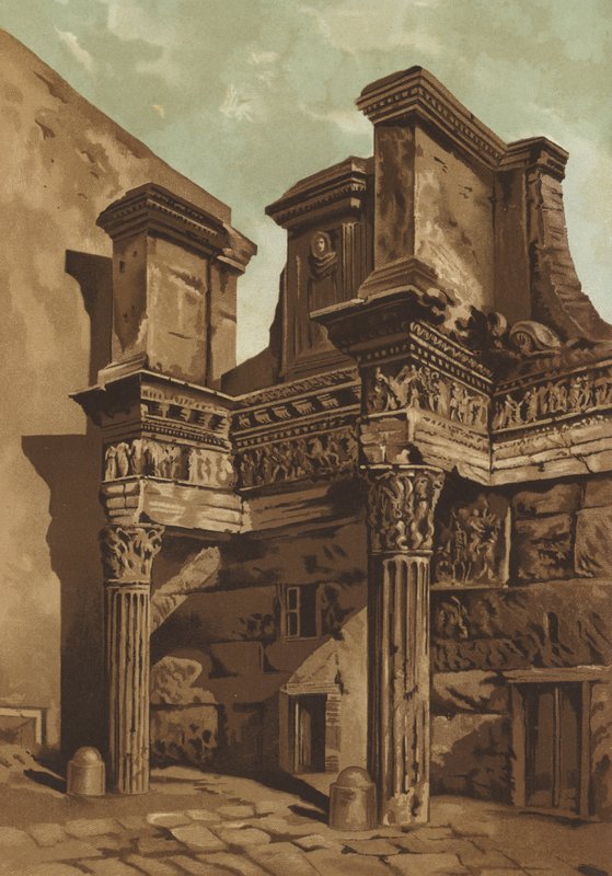 Forum Transitorium, Řím od Spanish School
