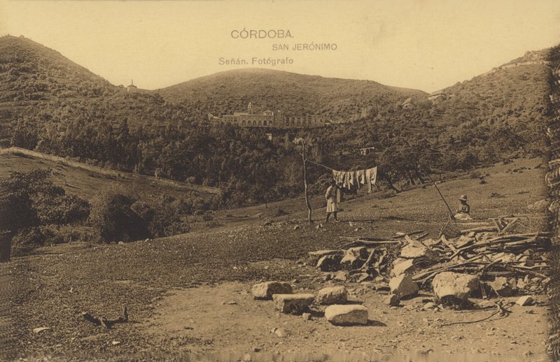 Klášter San Jeronimo, Cordoba, Španělsko (čb fotografie) od Spanish Photographer