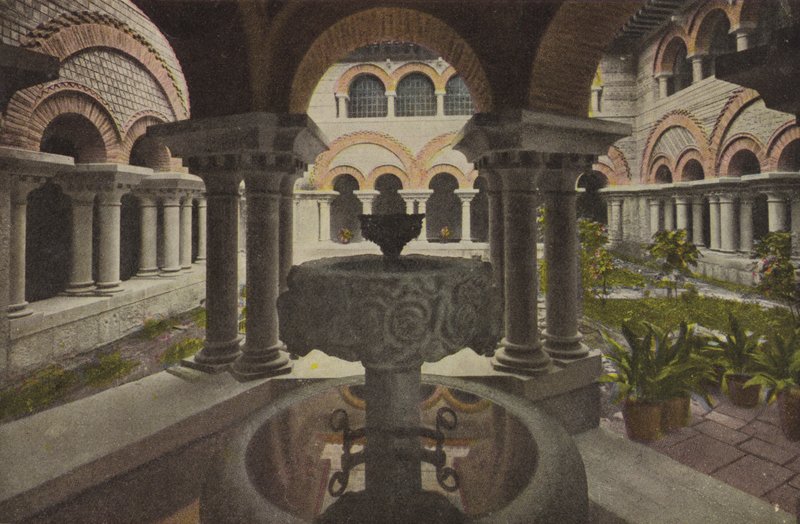Montserrat: (barevné foto): Claustre romanic; Claustro romanico (barevné foto) od Spanish Photographer