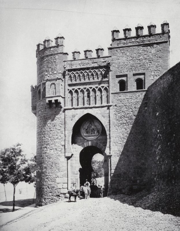 Puerta Del Sol, Toledo (čb fotografie) od Spanish Photographer