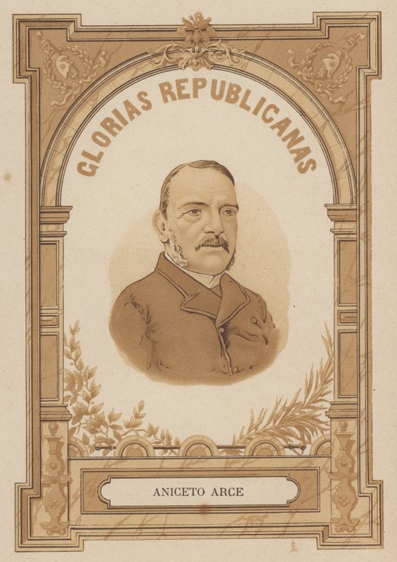 Aniceto Arce , bolivijský politik od Spanish School