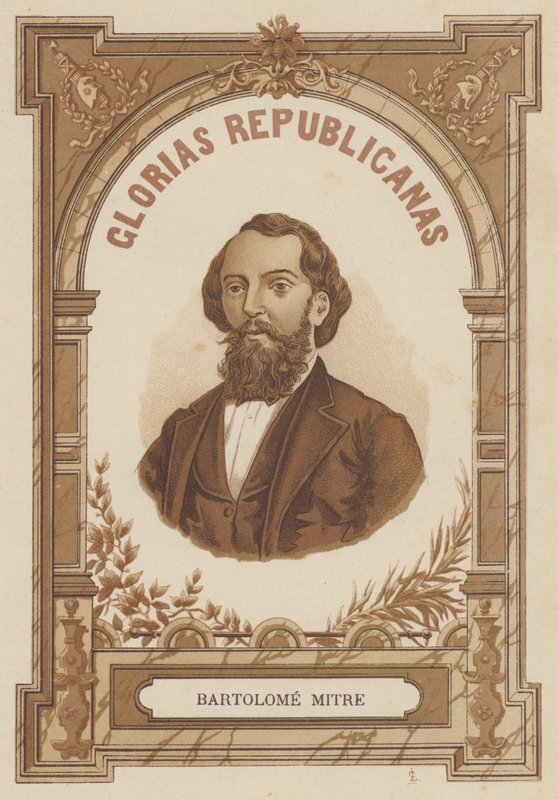 Bartolome Mitre , argentinský politik, voják a spisovatel od Spanish School
