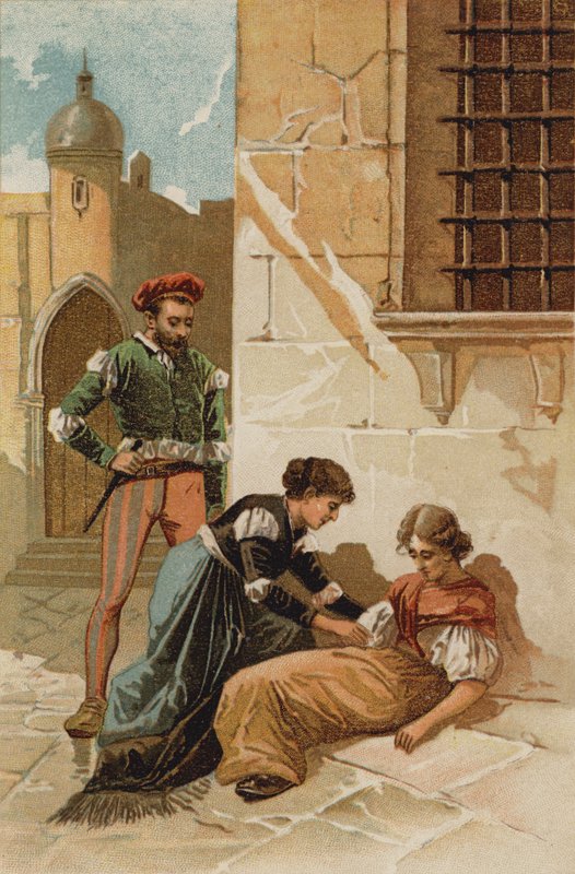 Epizoda ze života svatého Vincenta De Paul od Spanish School