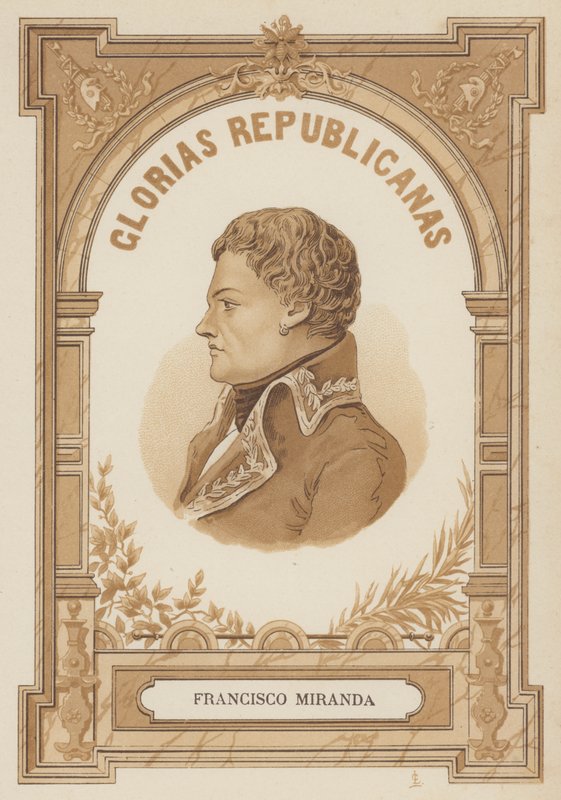 Francisco de Miranda, venezuelský vojenský vůdce a revolucionář od Spanish School