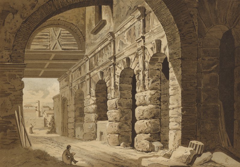Galerie Domitian, Řím od Spanish School