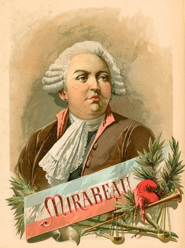 Honore Gabriel Riqueti, hrabě z Mirabeau od Spanish School