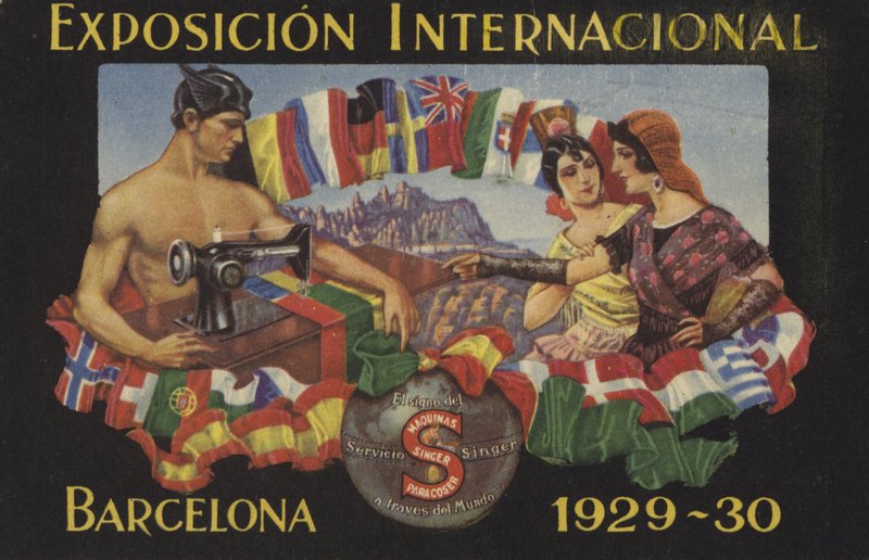 Mezinárodní výstava, Barcelona, 1929 od Spanish School