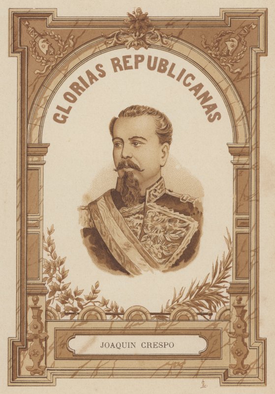Joaquin Crespo , venezuelský politik a voják od Spanish School