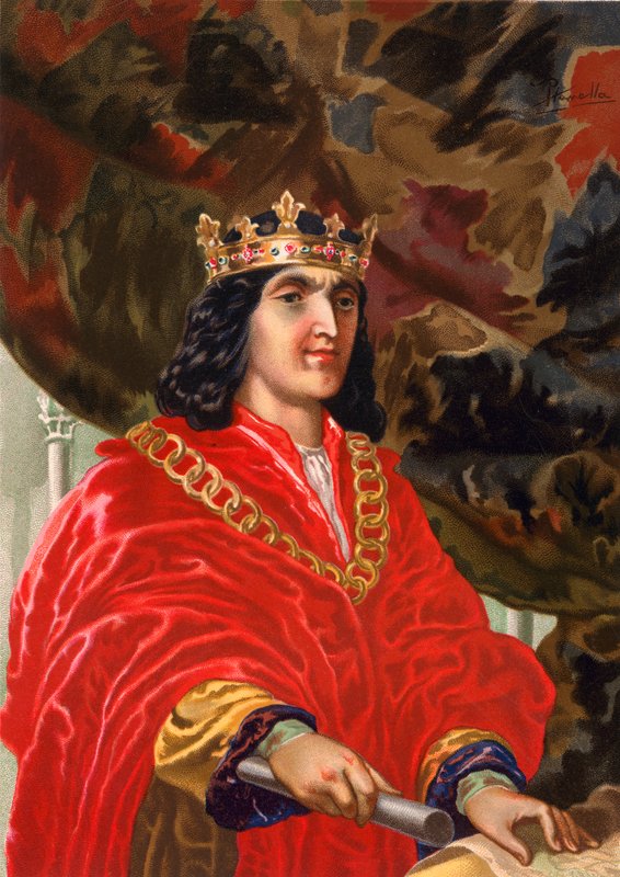 Španělský král Ferdinand II od Spanish School