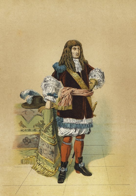 Ludvík XIV., král Francie, 1680 od Spanish School