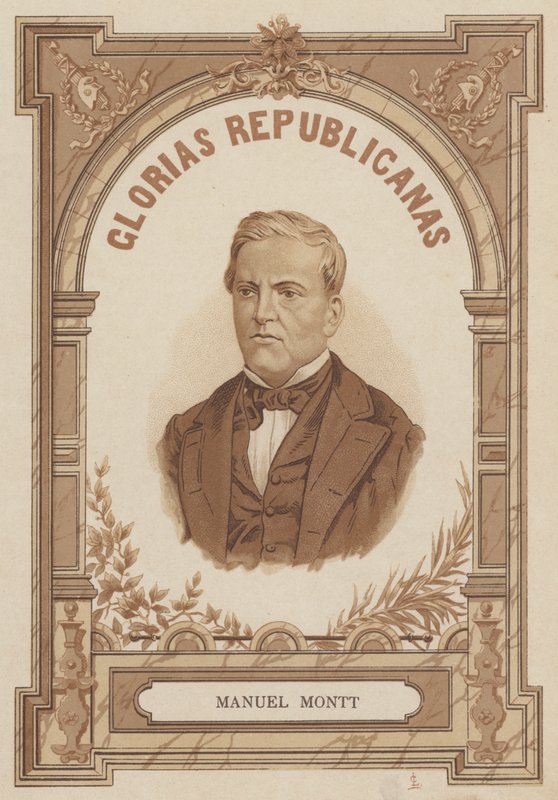 Manuel Montt , chilský státník a učenec od Spanish School