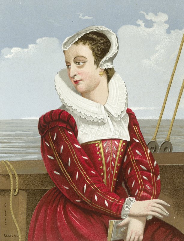 Mary Queen of Scots od Spanish School