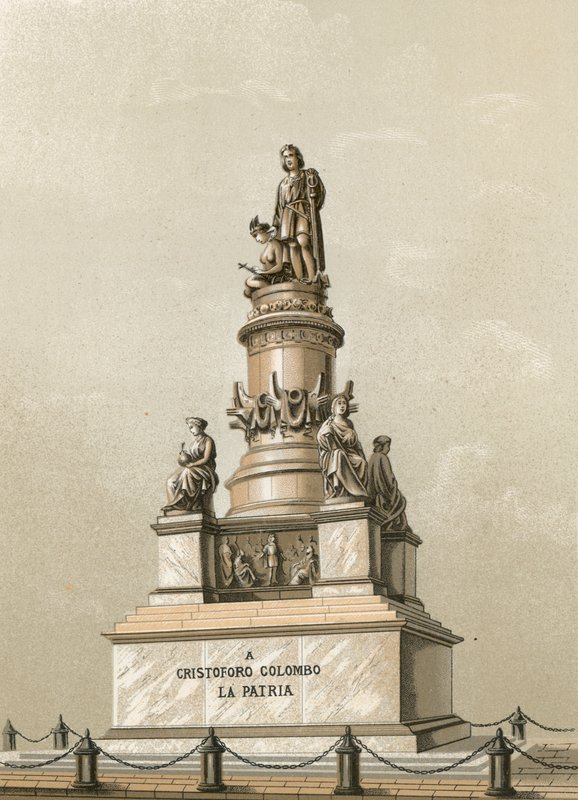Památník Kolumba v Janově od Spanish School
