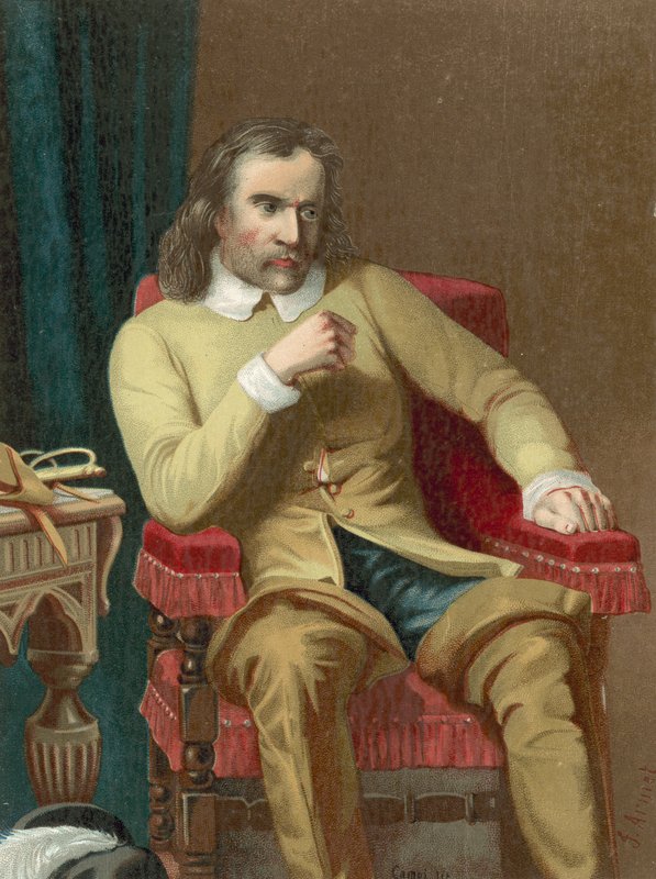 Oliver Cromwell od Spanish School