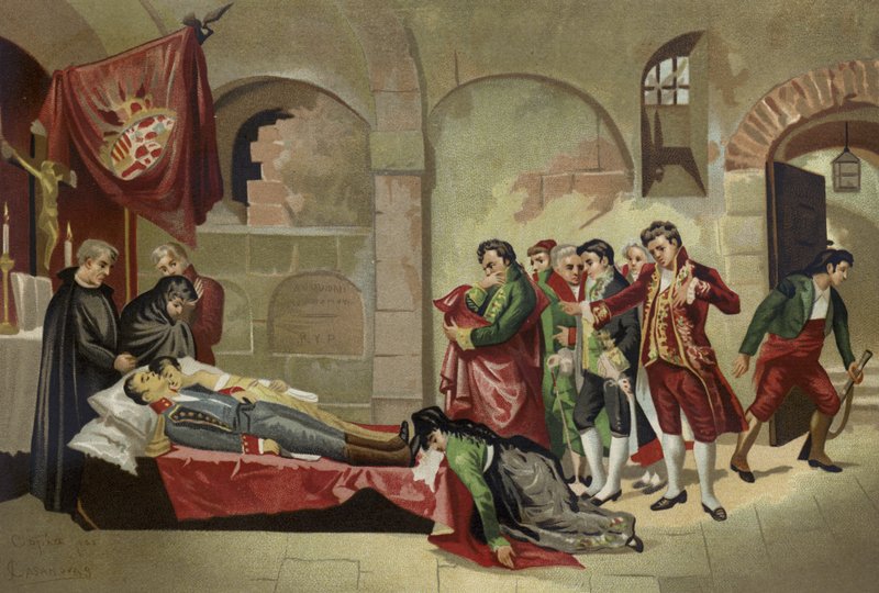 Hrdinové 2. května 1808 od Spanish School