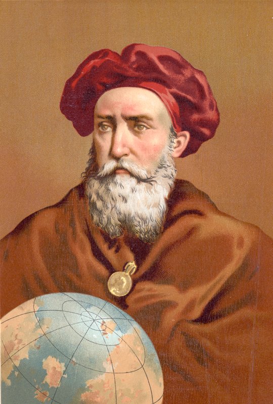 Vasco da Gama od Spanish School