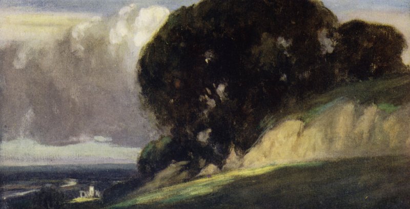 Clairvaux Abbey (barevné lito) od Stephen Reid