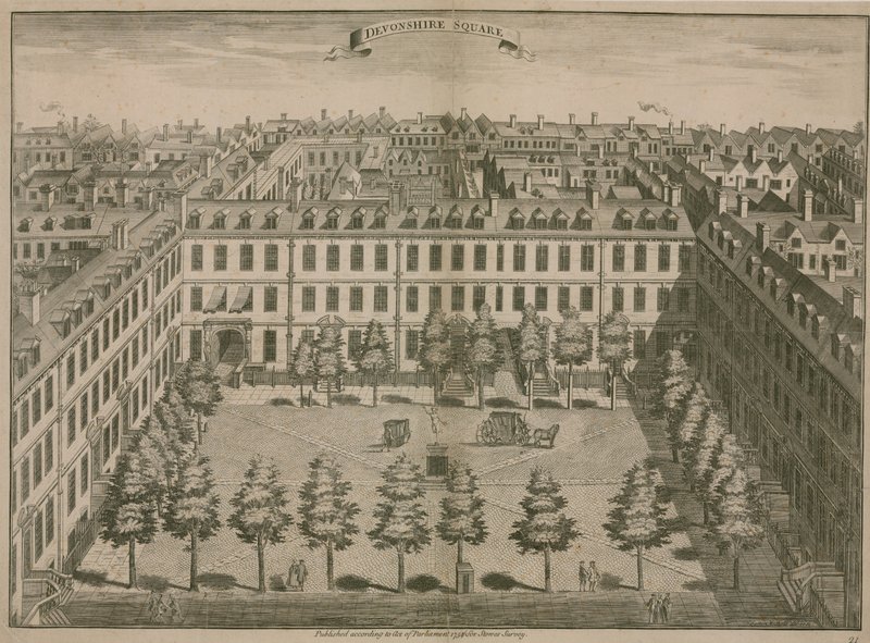 Devonshire Square, Londýn od Sutton Nicholls