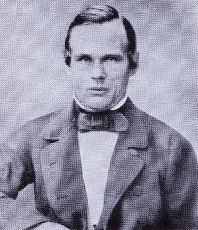 Anders Jonas Angstrom, švédský fyzik a astronom prominentní ve vývoji spektroskopie (č/b foto) od Swedish Photographer