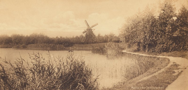 Malmö: Motiv ze Slottsparken (čb fotografie) od Swedish Photographer