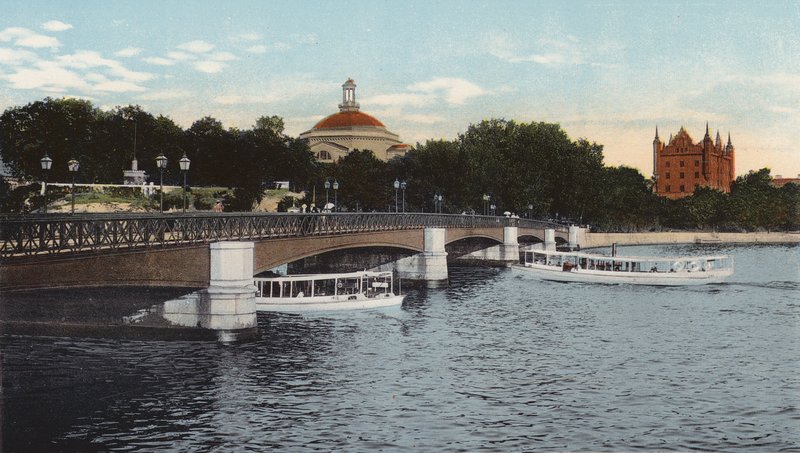 Stockholm: Skeppsholmen (barevná fotografie) od Swedish Photographer